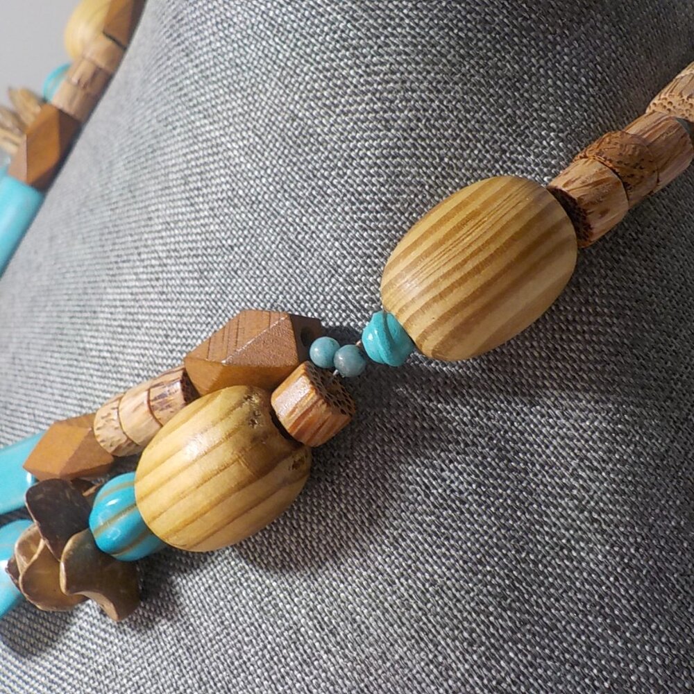 Custom Jewelry, Oval & Rectangular Turquoise Bead… - image 3